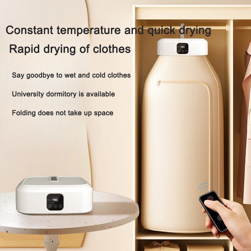 Home clothes dryer intelligent convenient fast drying small foldable storage baby clothes disinfection and drying machine