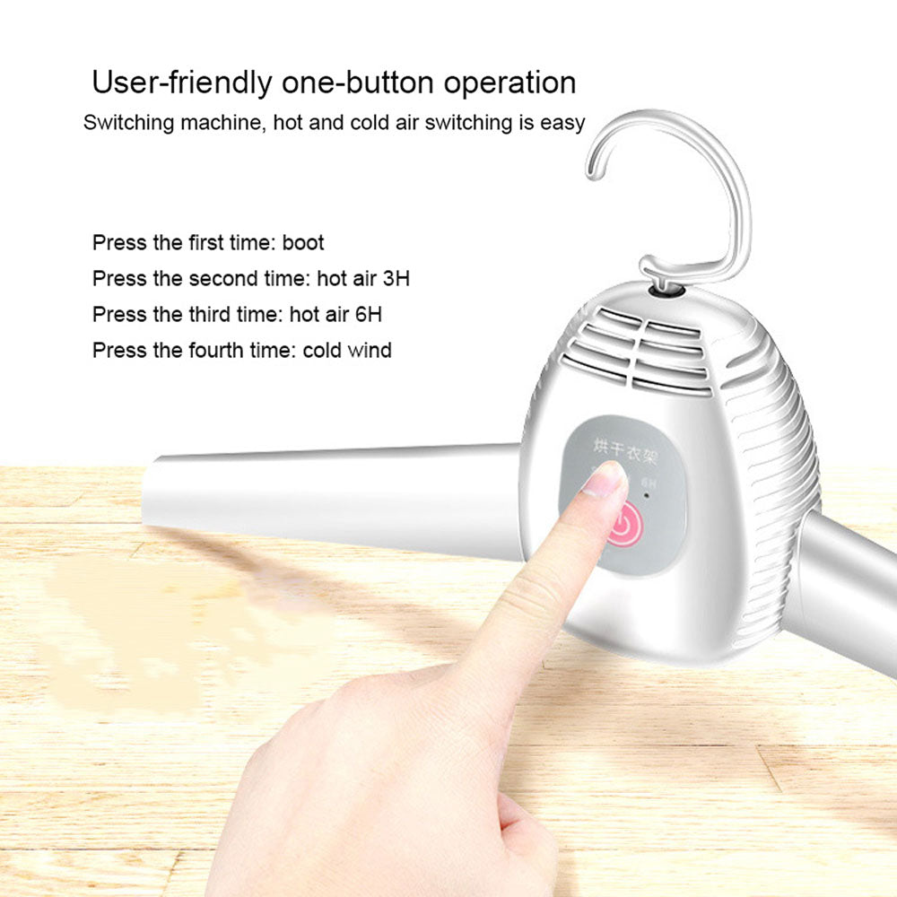 110V-220V Portable Electric Clothes Drying Rack Foldable Electric Clothes Shoes Drying Hangers clothes dryer machine