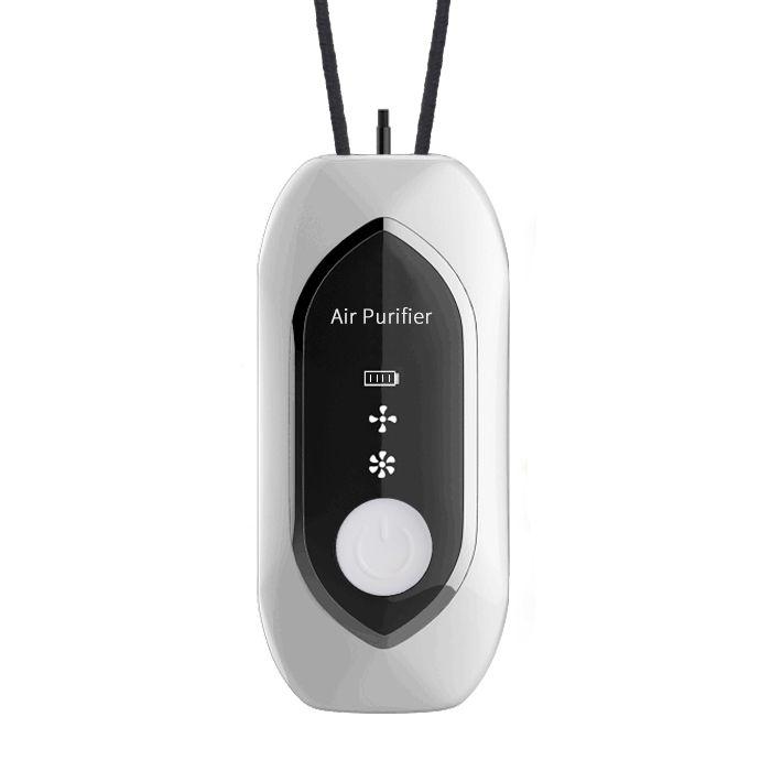 Air Purifier Portable Personal Necklace USB Rechargeable Air Cleaner Mini Ionic Purifier Wearable for Home Car