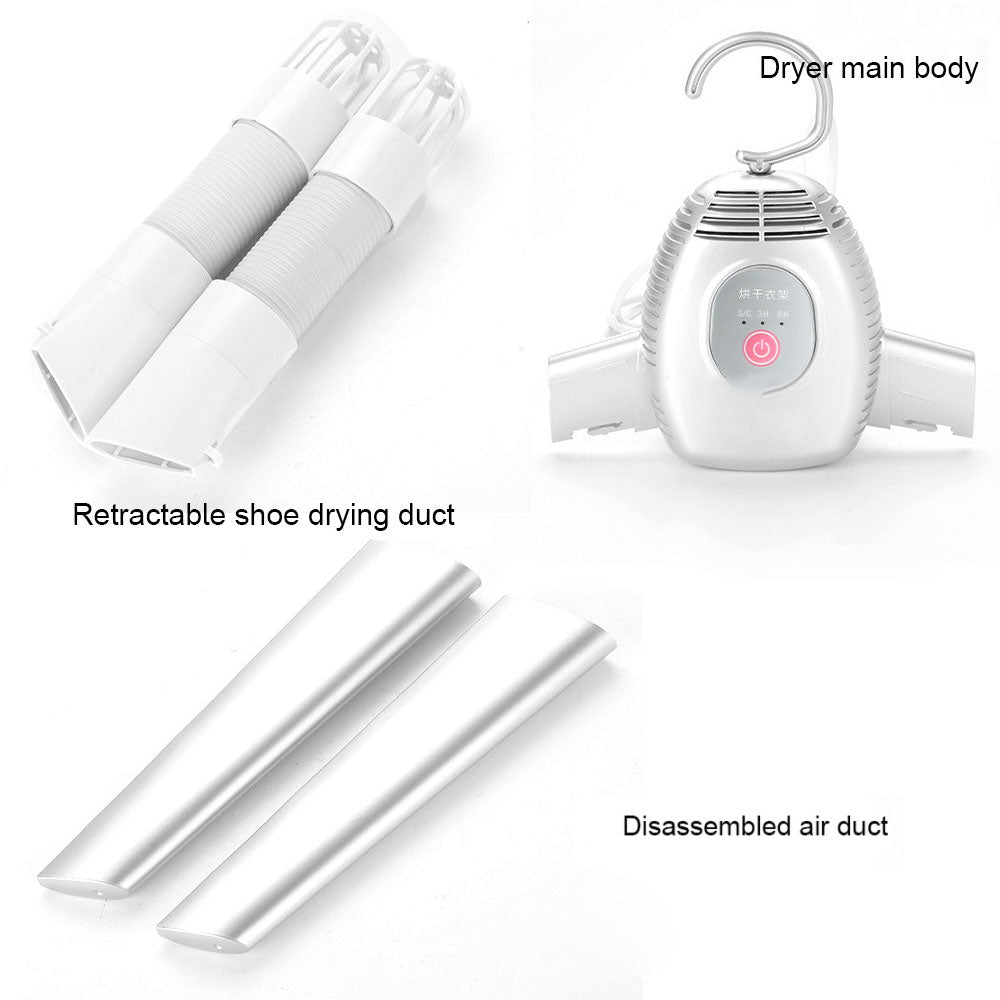 110V-220V Portable Electric Clothes Drying Rack Foldable Electric Clothes Shoes Drying Hangers clothes dryer machine
