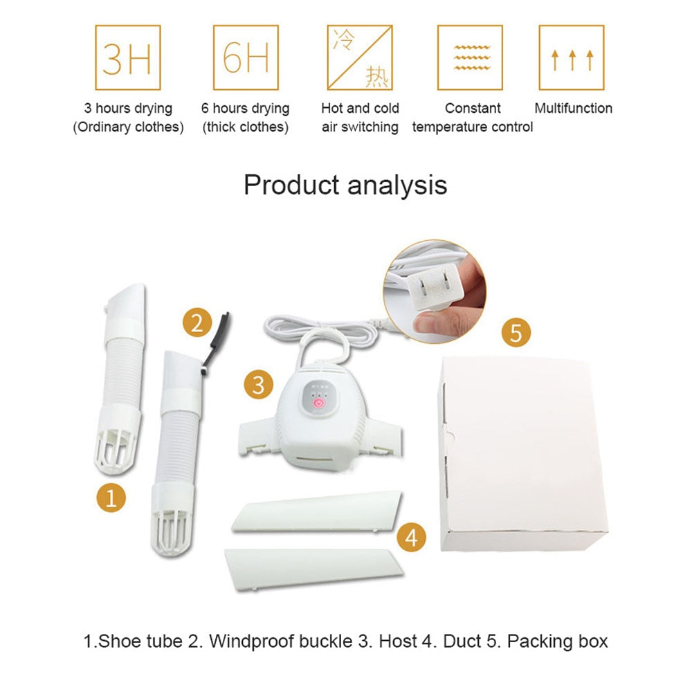 110V-220V Portable Electric Clothes Drying Rack Foldable Electric Clothes Shoes Drying Hangers clothes dryer machine